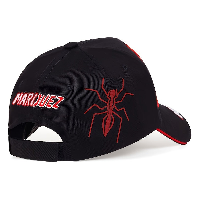 A set of motorcycle racing, mountain bike, baseball cap, and keychain suitable for commemorative gifts, outdoor riding adjustable hat, perfect holiday gift for friends.