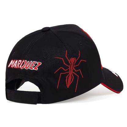 A set of motorcycle racing, mountain bike, baseball cap, and keychain suitable for commemorative gifts, outdoor riding adjustable hat, perfect holiday gift for friends.