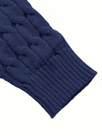 [Cardigan Sweater] Plus Size - Plus Size Cardigan Sweater A23A062
