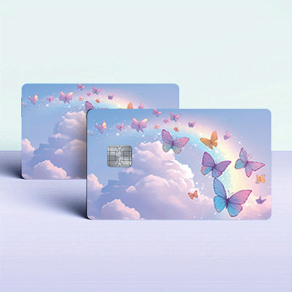 3pcs, 1pc spare Shiny Credit Card Ultra-Thin Light Beige Vinyl Residue-Free Stickers for Credit Cards, Debit Cards, Transportation Cards, Key Cards, Light Beige Protection and Bank Cards