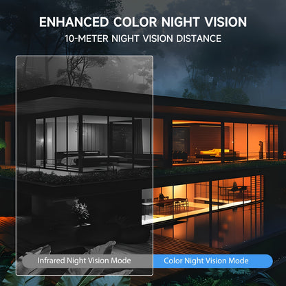 4PC Solar Powered Outdoor Wireless Security Camera 1296P FHD, 3MP FHD Video Resolution Battery Powered CCTV Camera For Home Security Cloud/SD 2.4GHz WiFi AI Motion Detection Spotlight IP65 Waterproof Color Night Vision 2-Way