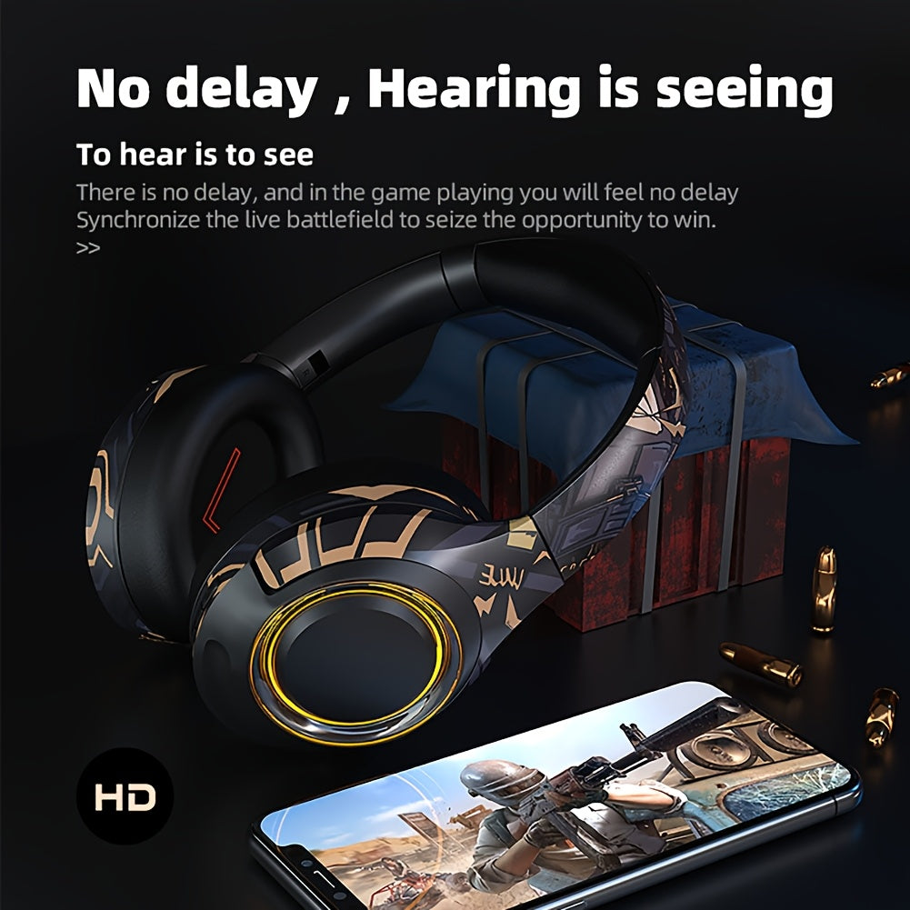 Gaming Headset for PC, PS4, PS5, Xbox, 7.1 Stereo Gaming Headphone for Switch, Over Ear Headphones with Noise Cancelling Mic