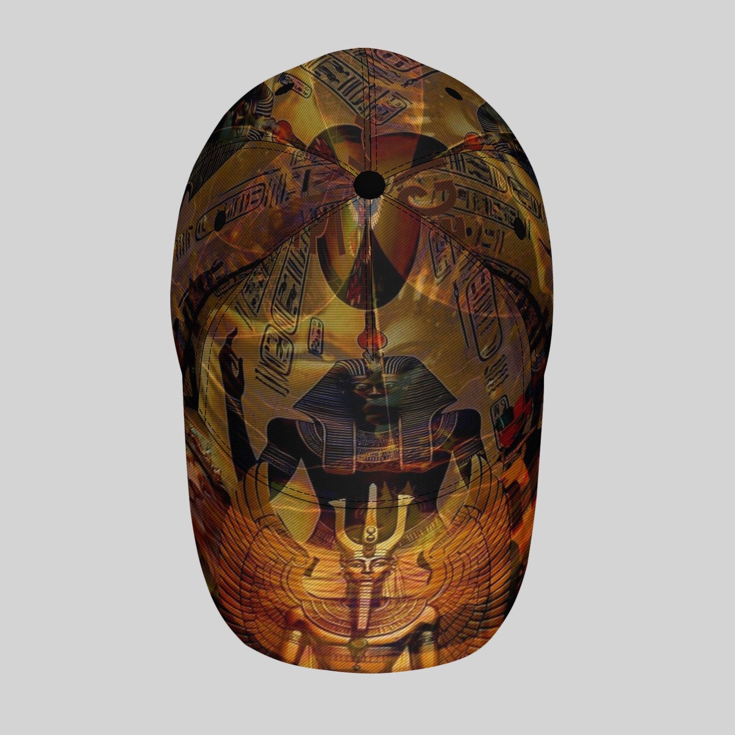 CUTEHSJ Egyptian Pharaohs Baseball Cap - Lightweight Adjustable Snapback Hat with Ancient Egyptian Design, Sun Protection for Outdoor Activities, Parties, Vacations - Hand Washable Polyester Hat For Men & Women, Party Accesso