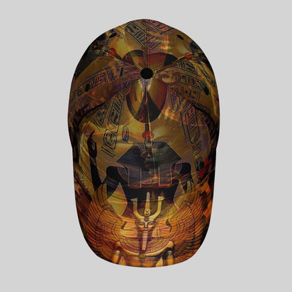 CUTEHSJ Egyptian Pharaohs Baseball Cap - Lightweight Adjustable Snapback Hat with Ancient Egyptian Design, Sun Protection for Outdoor Activities, Parties, Vacations - Hand Washable Polyester Hat For Men & Women, Party Accesso