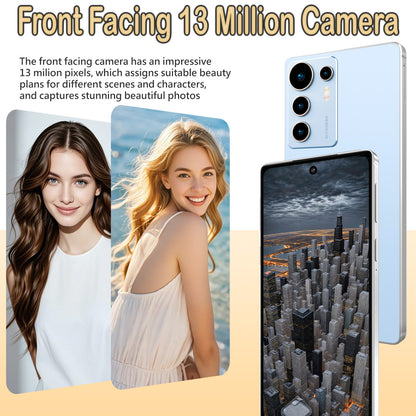 S25 Ultra 2026 unlocked phone, 12GB+256GB storage, 6.8-inch HD screen, dual SIM card stability, GPS, professional camera system, responsive stylus pen, USB-C fast charging, top-tier performance, comes with a 3.5-inch mini poc