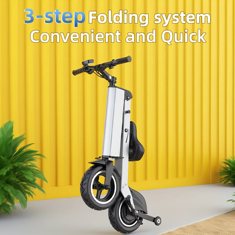 2Wheels 10'' Tires Electric Scooter 36V 7.5AH Battery 250W Motor 15Mph 15Miles, Electric Scooter for Women, Scooter Electric Fast, Scooter, Electric Scooter with Seat, Lastmile Transport, Urban Commuting, Modern Mobility, Por