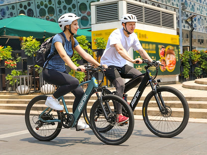 Aairsk Electric Bike 26inch, 25Mph Speed & Peak 748W Motor, 40 Miles Range &13Ah/10Ah Removable Battery, 21-Speed & Dual Suspension, Adult Teen Ebike Electric Mountain Bike, Electric Bike for Women, Electric Bikes for Men, Da