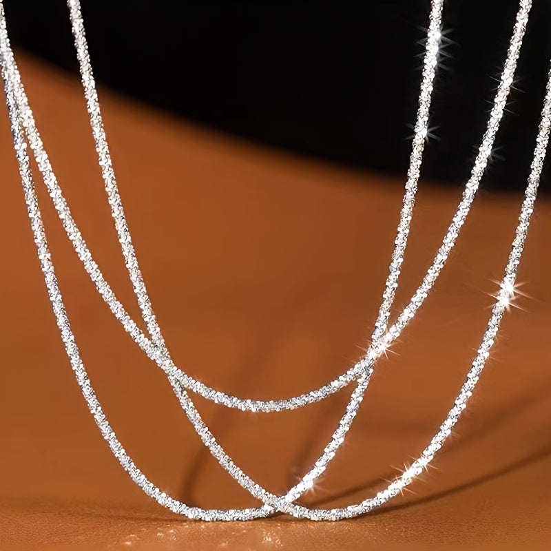925 silver of fashionable necklace for daily wear by men and women