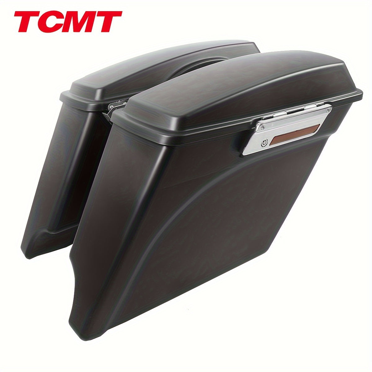 TCMT 5" Stretched Saddlebags Fit For Street Electra Glide Road King Ultra Classic Touring 1993-2013