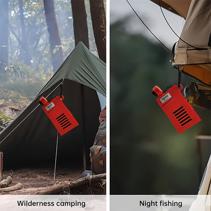 1pc Salt Water Emergency Lantern - Battery-Free, Water-Powered Flashlight with 220H Runtime, Reusable Survival Light for Camping, Tactical Use, Fishing
