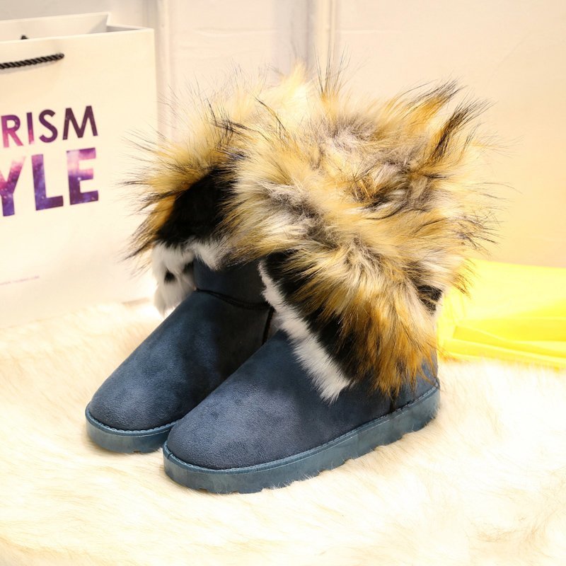 Women'S Plus Size & Wide Width Genuine Snow Boots - Ultra-Warm Thermal Insulated Winter Boots with Lining, Heavy Duty Cold Weather Traction, Cozy Round Toe & Arch Support, Durable Synthetic Upper & EVA Cushioned Insole for Ic