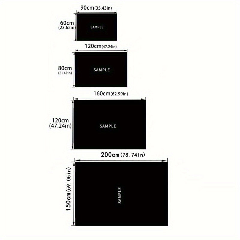 DJ Mixer Print Area Rug - 800g/m² Luxurious Crystal Velvet, Large Size (≥1.8msku), Durable & Stylish Decorative Mat for Office, Living Room, Bedroom, and Porch - Perfect for Desk, Coffee Table, and Hallway