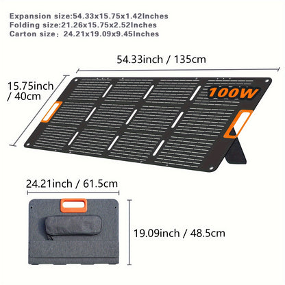 Portable Power Bank with Solar Panel, 293Wh/300W, Suitable for Family Emergency Outdoor Hunting Camping RV Trip, Vehicle Emergency & Backup Power, Portable Generator for Camping, Portable Power Station with Solar Panel, Solar