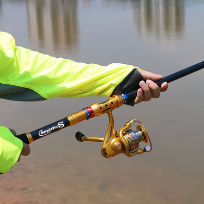 Carbon 70.87-141.73inch Telescopic Fishing Rod With Spinning Reel, Fishing Rods And Reels Set For Travel Saltwater Freshwater, Fishing Set