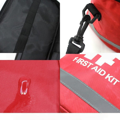 Large Family First Aid Kit - Can hold 300pcs of comprehensive emergency medical supplies, suitable for home, camping, outdoor, car, travel, work, and school survival. (Empty bag)