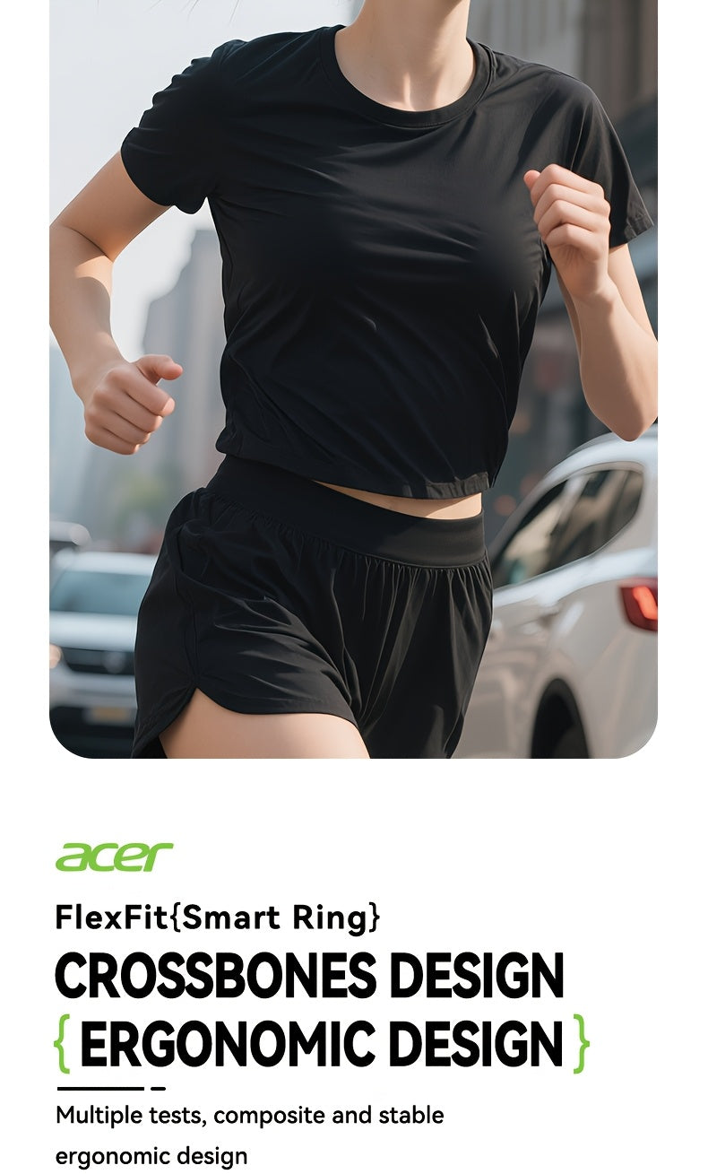 [Acer 2025 New Model]Acer OHR555 TWS Wireless Earphones, Shocking Bass, Call Noise Reduction, Ultra Long Standby, Low-latency Gaming, All-day Comfort, Lightweight Touch, Stylish Appearance, Study/Business/Travel/Sports/Music,