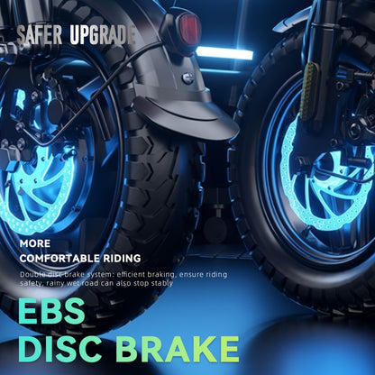 Discover Without Limits: 700W Collapsible Electric Bicycle for Grown-Ups. Reach Speeds of 20MPH And Travel Up to 35 Miles on a 48V Battery. Conquer 25° Inclines, Support Up to 385 Pounds, And Enjoy a Comfortable Ride with Ef
