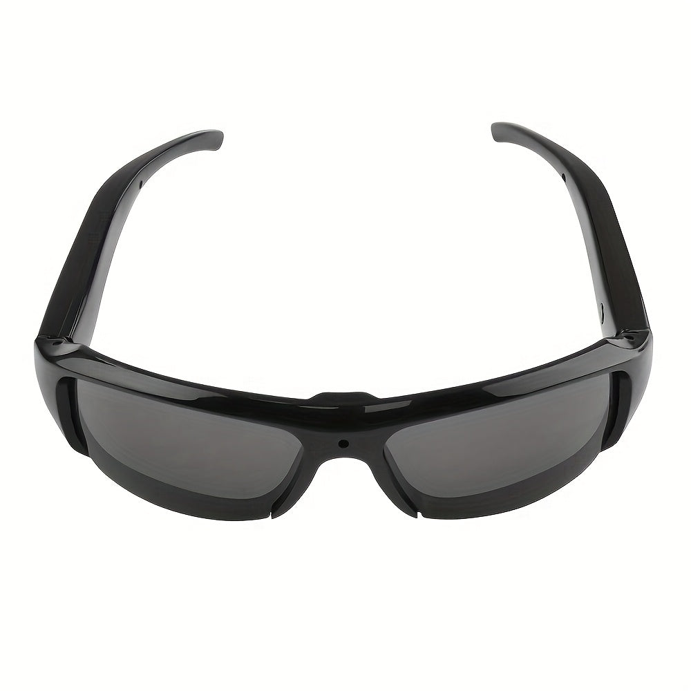 High Definition Video Glasses, 1080P High-definition Smart Glasses, Wearable Video Glasses, 90 Minute Battery Life, 75 ° Wide-angle, 64GB Storage Card, Sports And Conference, Body Camera