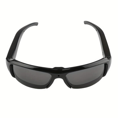 High Definition Video Glasses, 1080P High-definition Smart Glasses, Wearable Video Glasses, 90 Minute Battery Life, 75 ° Wide-angle, 64GB Storage Card, Sports And Conference, Body Camera