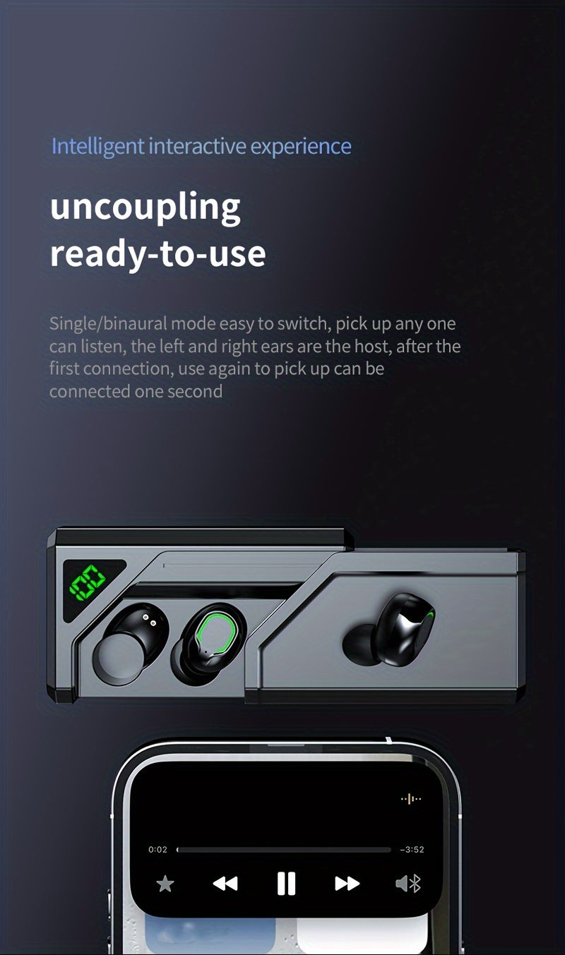 Soeleane Wireless Headphones Earphone