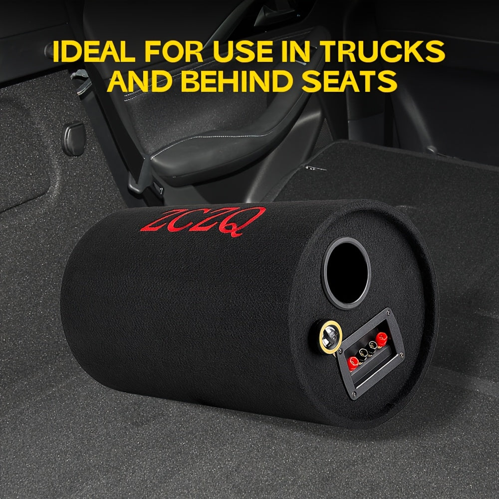 MAX.800W 10-inch Car Round Passive Subwoofer, Delivering Excellent Bass Performance and Powerful Sound, Enhancing and Improving Audio Quality. This 12V High-power Full-range Subwoofer Elevates Your Driving Experience with Pre