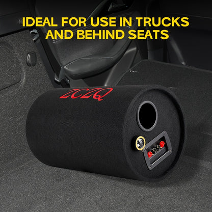 MAX.800W 10-inch Car Round Passive Subwoofer, Delivering Excellent Bass Performance and Powerful Sound, Enhancing and Improving Audio Quality. This 12V High-power Full-range Subwoofer Elevates Your Driving Experience with Pre