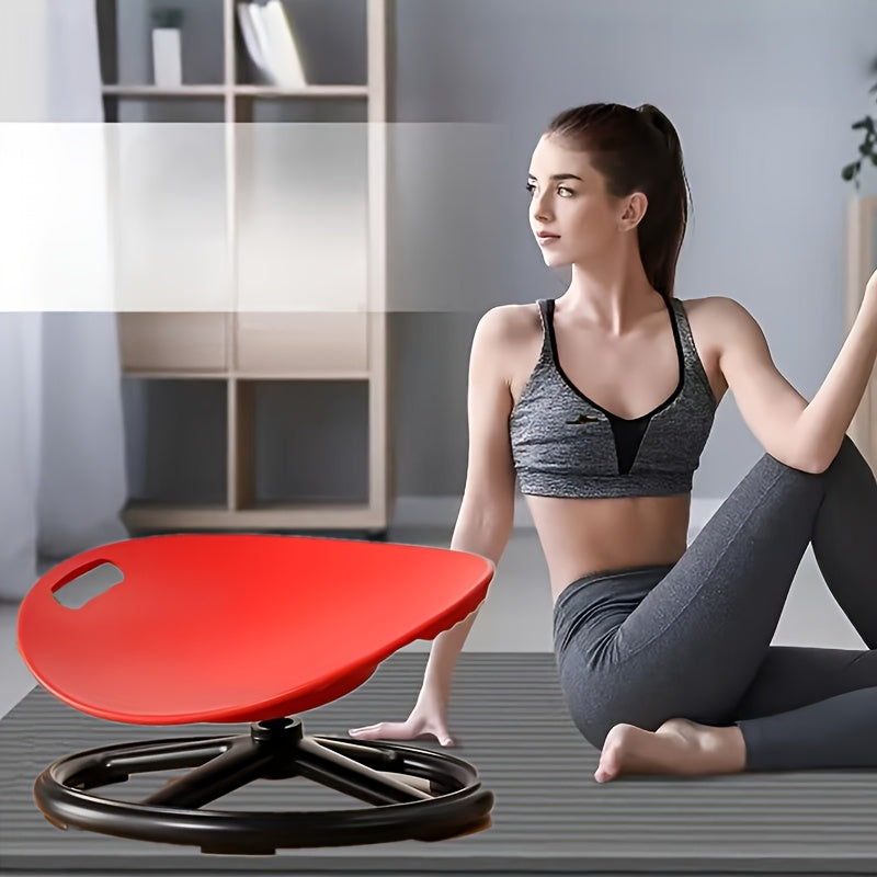 SPDJUMPER 2025 Rotating Yoga Balance Chair - 4-Color Durable Plastic Spin Seat with Eggshell Design, Stable Non-Slip Base & Smooth Surface