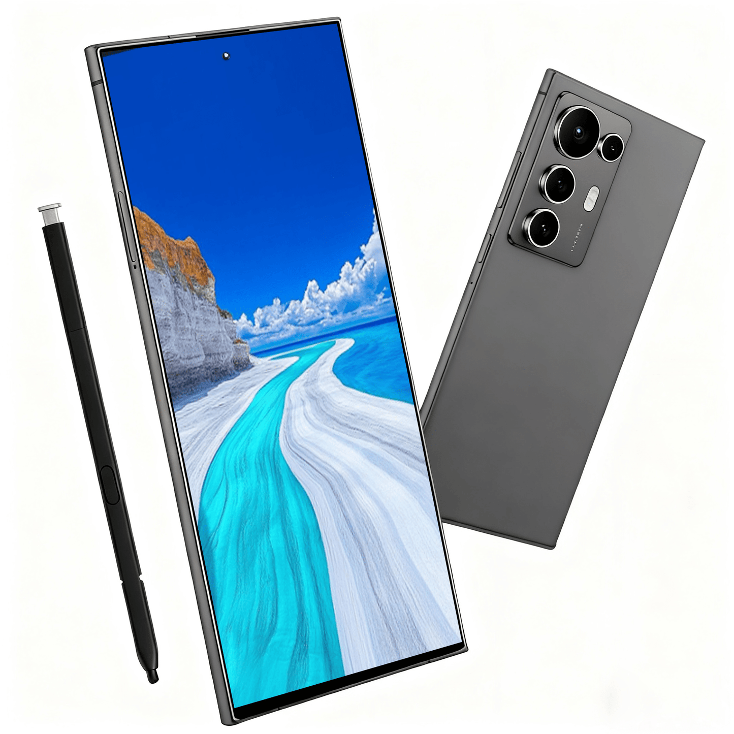 S25 Ultra Unlocked Smartphone | Front and Rear HD Cameras, Built-in Stylus, Facial Recognition, Available in 6.8-inch 8GB+256GB HD Large Phone and 3.5-inch 3GB+64GB Portable Mini Phone, Perfect for Holiday Gifts