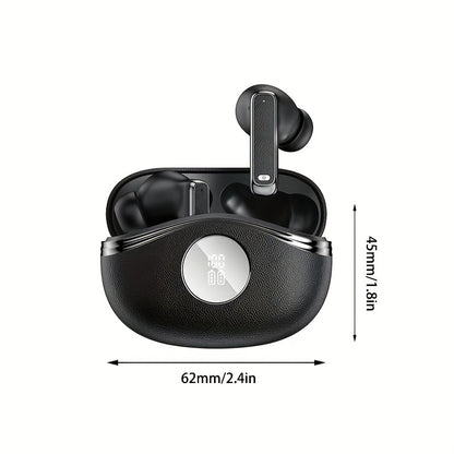 True In-Ear Wireless Headphones, Wireless 5.4, ENC Noise-Cancelling Microphone, Deep Bass, USB-C Charging, Comfortable Design, Clear HIFI Stereo Sound, Long Battery Life, Suitable for Outdoor/Work/Sports, Compatible with All