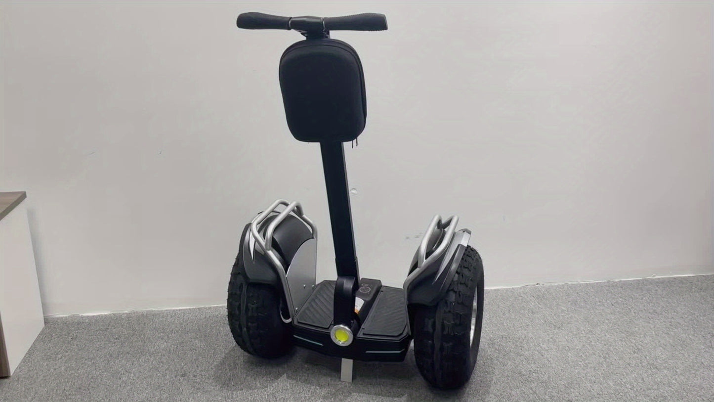 Smart Self-Balancing Scooter with Dual Motors, 749W, 67.2V, 15.6Ah, 20-Inch Off-Road Hoverboard, 50-Mile Range, 12.5 MPH Top Speed, Electric Dirt Bike, Ebike, Dirtbike