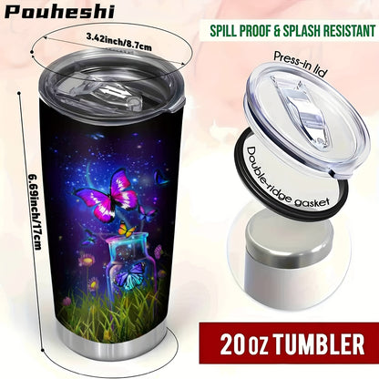 1pc/20Oz Themed Water Cup for Daughter, Holiday Gift, 3D Printed Water Bottle, with Straw Or Direct Drinking, Gift Cup, Car Travel Tumbler, Suitable for Gifting to Daughter, Personalized Cup, Commemorative Water Cup, Kitchen