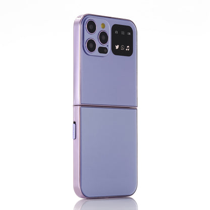 Dual-Sim Flip Phone | Retro Design With 2G Network, 1350Mah Battery, Multifunctional Features Including Entertainment, Tools, File Management, Audio Player, Fm Radio, Camera, Contact Management - Yue Cui I15Pro