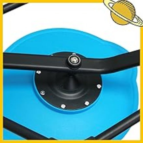 Training Chair, Sensory Swivel Chair, Spinning Chair, Sit and Spin for Improving Body Coordination, 360° Rotating Seat, Metal Base