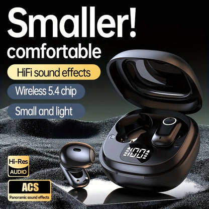 ACER TWS Wireless Earbuds with Deep Noise Reduction - 50h Long Standby, Low Latency, HIFI Stereo Sound, Touch Control, Rechargeable Lithium Battery, Ideal for Running & Sports, Sports Headphones|Ergonomic Design|Durable Plast