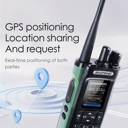 10W Handheld Radio UV-32 Multi Band Walkie Talkie With GPS Wireless Copy Frequency Type-C UV32 Two Way Radio