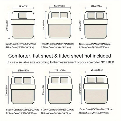 2/ 3pcs Quilt Cover Set, Motorcycle Skeleton Print Duvet Cover Set, King Queen Style Bedding Set, Polyester Machine Washable, Quilt Decoration, Bedroom Guest Room, Birthday Gift (Includes 1 Duvet Cover + 1 or 2 Pillowcases, N