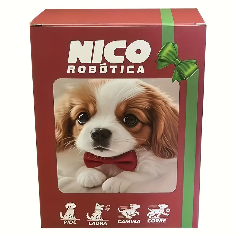2025 New Robot Dog, Robot Puppy That Acts Like A Real Puppy, - My Realistic Robotic Puppy, Dog Robot for Children, Robot Dog - Walking, Barking, Tail Wagging, Gift a Towing Rope, Birthday Gift