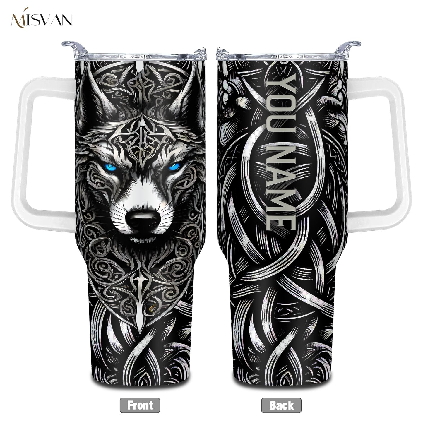 [Custom] 1pc, Beautiful and Personalized Print. 20oz, 22oz, 40oz Steel Insulated Bottle Cups with Lids. Drinkware for Summer and Winter. Outdoor Travel Sports Accessories. The Best Gift for Mother's Day, Father's Day, Other F
