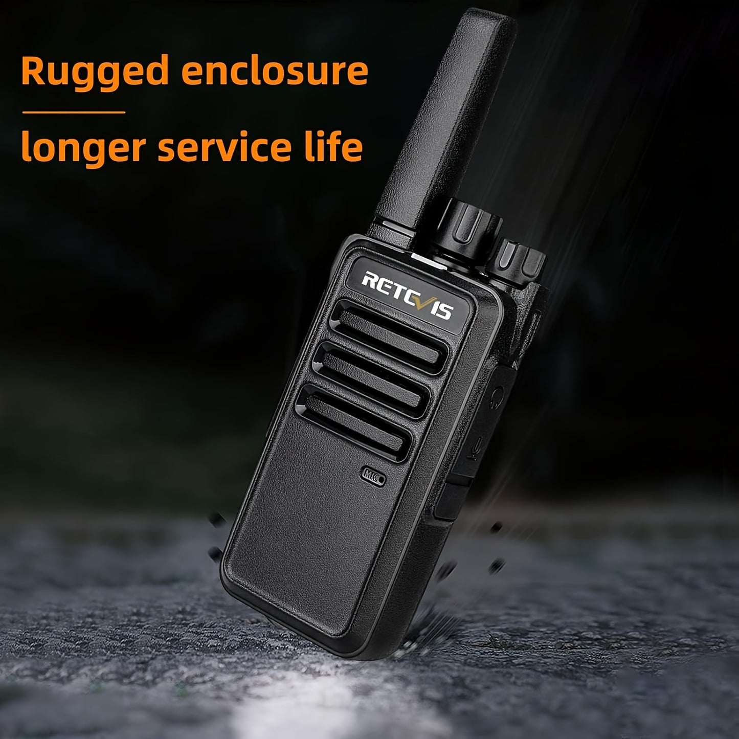 2/4/6/10/20pcs Walkie Talkie, Retevis Walkie Talkies Rechargeable,Portable FRS Two-Way Radios for Adults,Heavy Duty 2 Way Radios Long Range,USB Charging Base,License Free Walkie Talkie for Road Trip Gifts Camping
