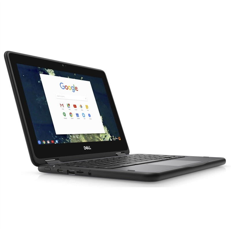 Dell 5190 2 in 1 TouchScreen Chromebook 11.6and#0344GB Ram 32GB SSD Used-GOOD