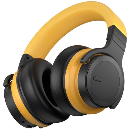 Active Noise Cancelling Headphones Wireless Headphones with Rich Bass, Clear Calls, 30 Hours Playtime, Comfort Fit, Black