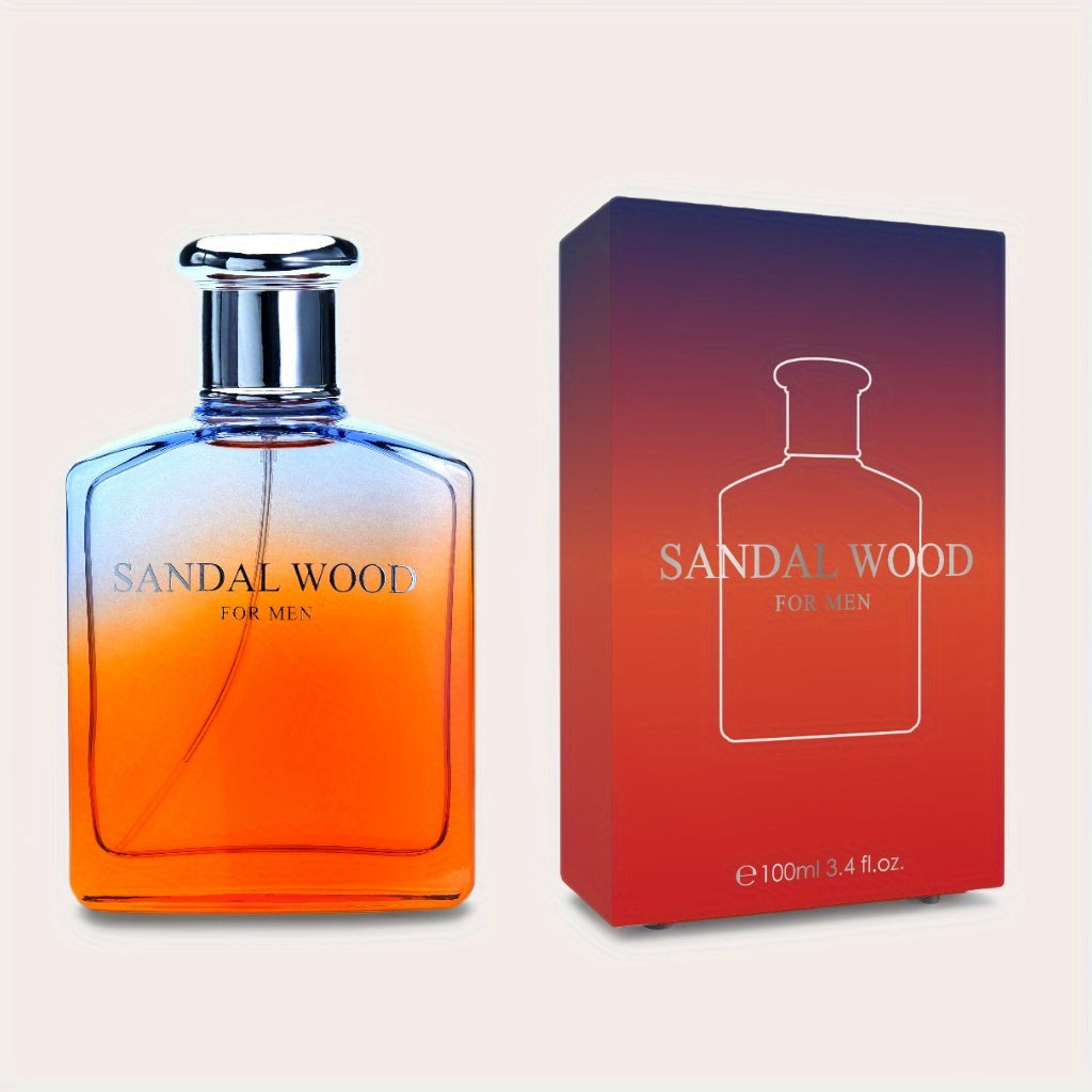 Men's Eau de Toilette, 3.4 ounces - amber. Citrus, pepper and lavender aromas. Bpa-free. Long-lasting fragrance. Suitable for daily use and special occasions