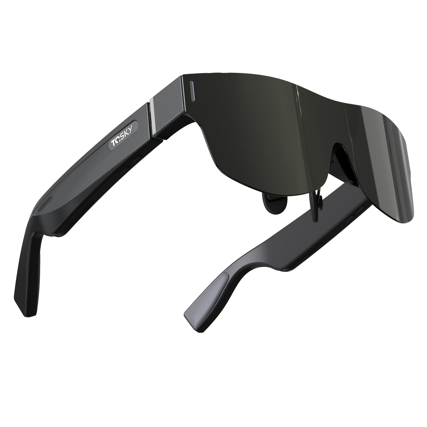 TQSKY T1 AR Smart Glasses | Portable Personal Cinemas | 150'' OLED HD Displays | Dual Speaker Audios | Perfect for Travel, Flight & Home Theater, Travel Entertainment, Portable Cinema, Lightweight Glasses, Sleek Design, Advan