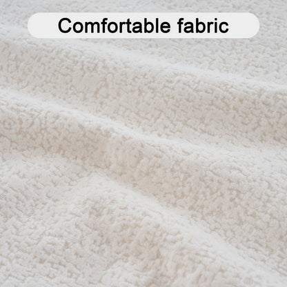 Modular Foam Sofa - No Assembly Required, Easy to Move, Modern Fabric Sofa with No Frame, Deep-Seated Design, Plush Cushions, Memory Foam Filling