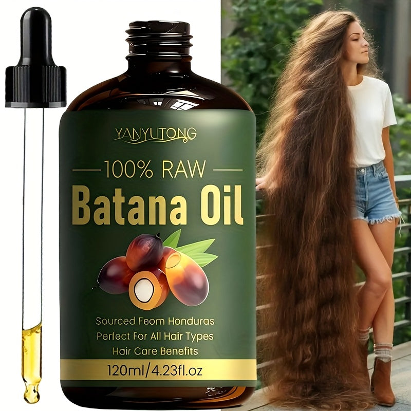 Batana Original Essential Oil, Real Ingredients, Hair Oil, Moisturizing And Hydrating, Split Dry Hair, Large Capacity Hair Care Product, One Bottle Solution, Suitable As A Gift, Deep Conditioning, Split End Treatment, Highqua