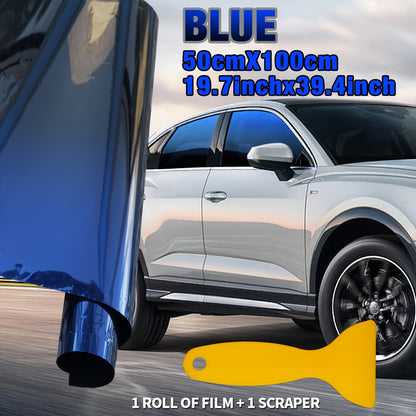 RV Dual tone Gradient Thermal Insulation Film - Explosion proof, Color Contrasting Car Solar Sunshade - Suitable and Easy to Install PET Material Accessories Window Sticker Kit Window Film Suitable for RV RV Glass and Home Wi