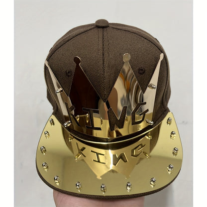 Fashion Baseball Cap with Handcrafted Letter Design - Lightweight, Polyester, Casual Style, Street Fashion, Duckbill