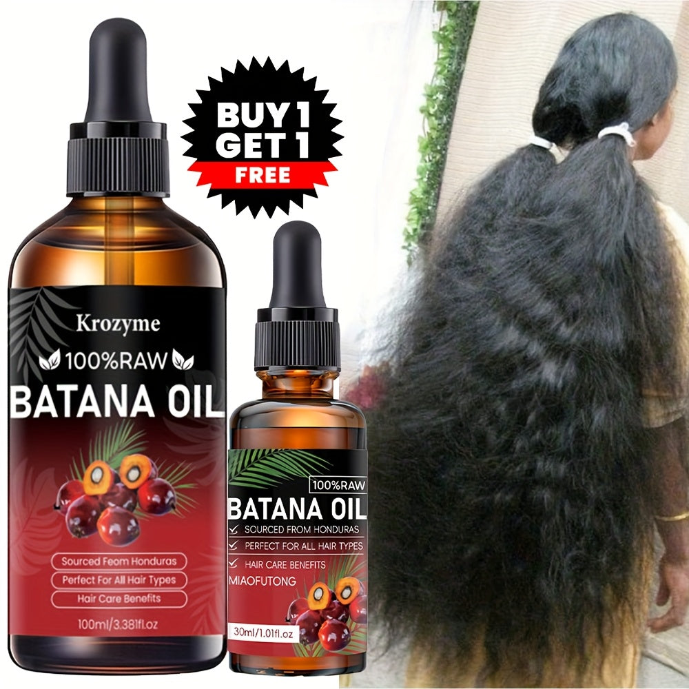 This Set of 2 Honduras Battana Hair Oil Nourishes Your Hair from The Roots to The Ends, Making It Stronger, Shinier, And Healthier. It Is Appropriate for All Hair Types