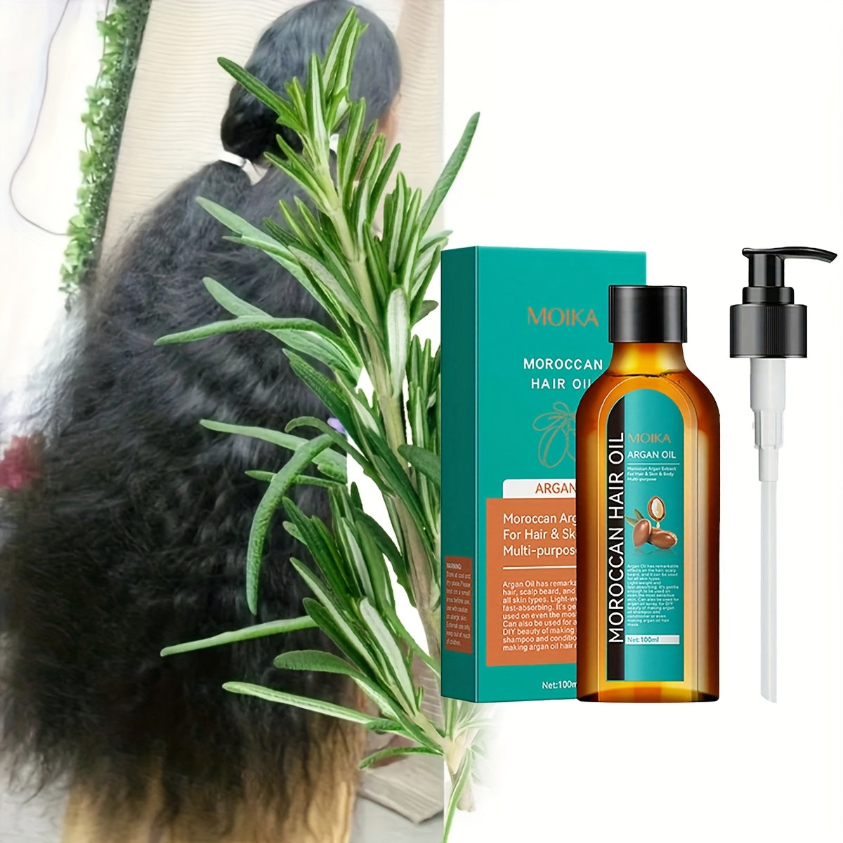[]Teen Girls Trendy Stuff][]halr Oil][hair Products]3.38oz Argan Oil Curly Hair Care Oil - Moisturizing Styling Care Plain Face | Brightening Increment, Suitable for All Hair Types | for Dry Hair (control Fluffy Lock Water)