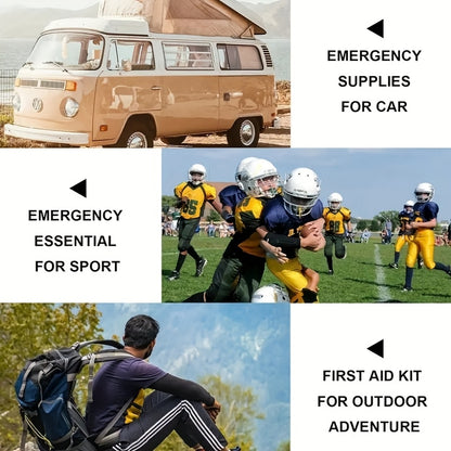 344in One Portable Outdoor Emergency Kit, Essential for Families, Companies, School Dormitories, Self Driving Tour Vehicles, And Prevention Of Natural Disasters And Emergencies! A Thoughtful Gift for Family, Friends, Colleagu